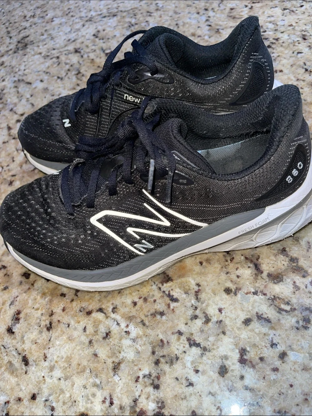 New Balance FreshFoamX 860 Men's Black Running Shoes
